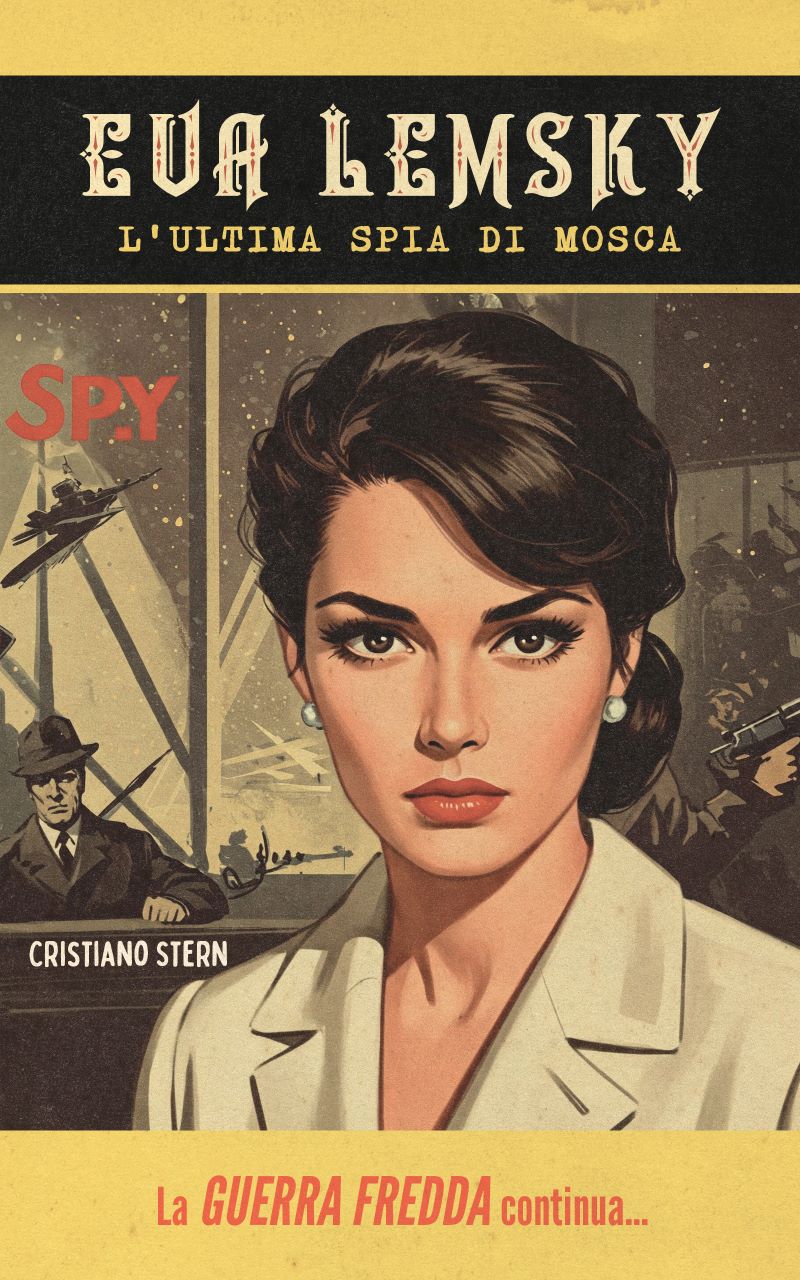 Copertina del libro Eva Lemsky — L’Ultima spia di Mosca